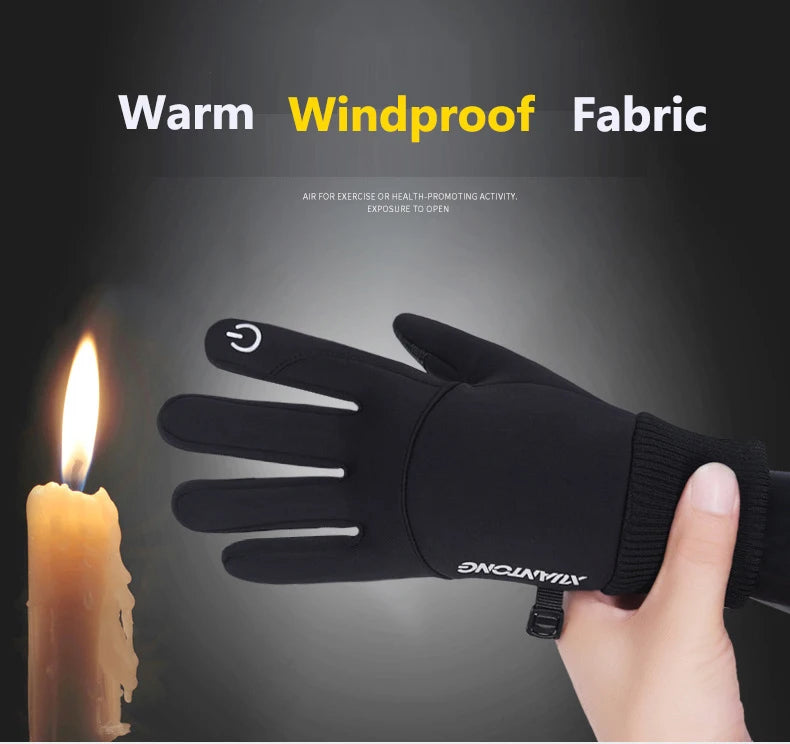 Gants thermiques coordonnants pour hommes et femmes, écran tactile, l'hypothèse chaude, course à pied, cyclisme, moto, randonnée, ski, conduite, travail, hiver