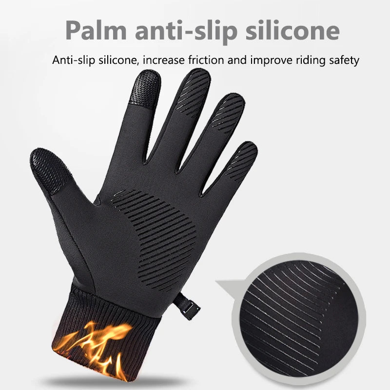 Gants thermiques coordonnants pour hommes et femmes, écran tactile, l'hypothèse chaude, course à pied, cyclisme, moto, randonnée, ski, conduite, travail, hiver