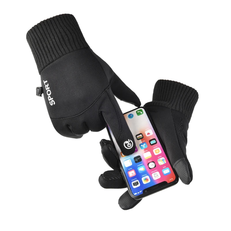 Gants thermiques coordonnants pour hommes et femmes, écran tactile, l'hypothèse chaude, course à pied, cyclisme, moto, randonnée, ski, conduite, travail, hiver